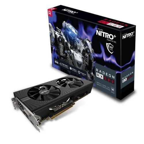 Video card SAPPHIRE NITRO+ Radeon™ RX 580 8GD5 for mining.