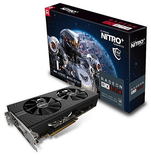 Video card SAPPHIRE NITRO+ Radeon™ RX 570 8GD5 for mining.