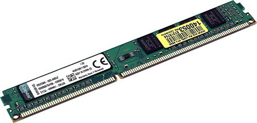 RAM Kingston ValueRAM DDR3, 4 GB.