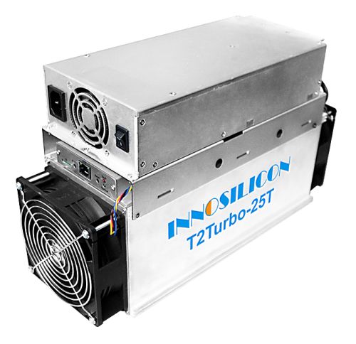 Innosilicon T2Turbo, 25Th/s, 2050W, (BTC майнер).