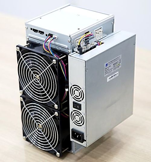 AvalonMiner 1044, 34Th/s, 2190W (SHA-256).