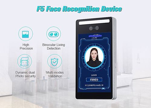 F5-BG Binocular сamera face recognition terminal.