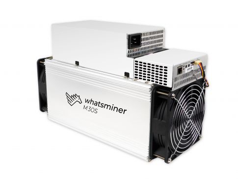 Whatsminer M30S, 86Th/s, 3268W (SHA-256, BTC).