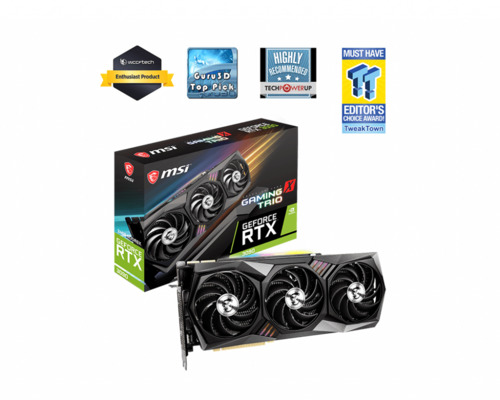 Video card MSI GeForce RTX™ 3090 GAMING X TRIO 24G.