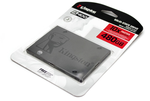 Твердотельный накопитель Kingston SSD A400, формата 2.5'', SATA 3.0, 480Gb.