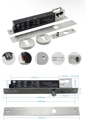 Y600A Electronic intelligent 12V electric drop bolt lock key.