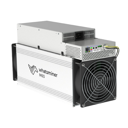 Whatsminer M60, 172Th/s, 3650W (SHA-256), BTC miner.