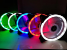 Ventiladores de refrigeración Led (RGB) de 120 mm, DC12V para caja de PC, B-3.